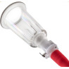 KINKgear Pompe-Tétons TIT UP Double Cup Rouge